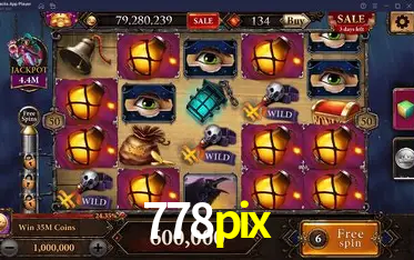778pix Logo - Bônus de Cadastro